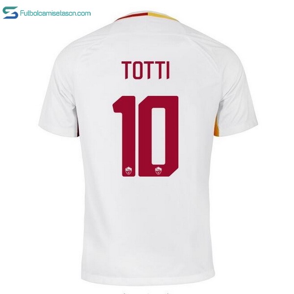 Camiseta AS Roma 2ª Totti 2017/18